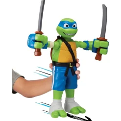 GIOCHI PREZIOSI Tartarughe ninja leonardo 30 cm – funzione rolling punch e arma inclusa><noscript><img width=