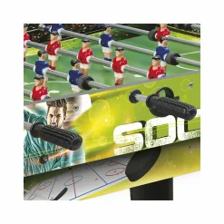 SUN&SPORT Tavolo multigioco 5 in 1> Gadget E Idee Regalo Per Adulti|Calcio Balilla E Biliardo