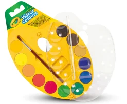 CRAYOLA Tavolozza 12 acquerelli> Kit Artistici E Pittura