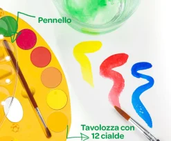 CRAYOLA Tavolozza 12 acquerelli> Kit Artistici E Pittura