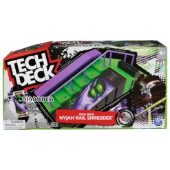 TECH DECK , nyjah rail shredder, set di rampe> Modellini Veicoli In Scala|Macchinine Bambini