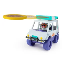 TEEN TITANS GO ! t-car pizza launcher – giocattolo veicolo con lancia pizza> Action Figures