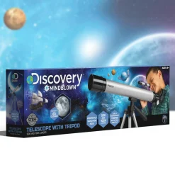Discovery Mindblown Telescopio con treppiedi e obiettivi intercambiabili> Giochi Stem