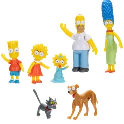 SIMPSONS The 2.5″ set  figure assortite in scala 2,5″- homer, marge, bart, lisa e maggie> Action Figures Per Adulti|Action Figures