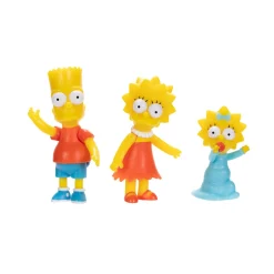 SIMPSONS The 2.5″ set  figure assortite in scala 2,5″- homer, marge, bart, lisa e maggie><noscript><img width=