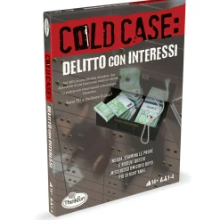 THINKFUN – cold case 3: delitto con interessi, gioco di logica e indagine per adulti, 1-4 giocatori, età 14+ anni> Giochi Da Tavolo Per Adulti E Carte Collezionabili|Giochi Escape Room Ed Enigmi