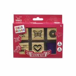 CREA MANIA Timbrini stamp kit> Kit Artistici E Pittura