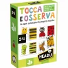 HEADU Tocca & osserva. tocca e scopri gli animali. montessori. 2-4 anni> Primi Apprendimenti