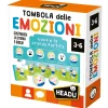 HEADU Tombola delle emozioni-riconoscere le emozioni; esprimere i propri sentimenti; identificarsi nei personaggi. costruisci la storia e gioca!> Primi Apprendimenti