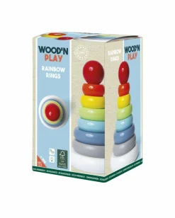 WOOD 'N' PLAY Torre arcobaleno><noscript><img width=