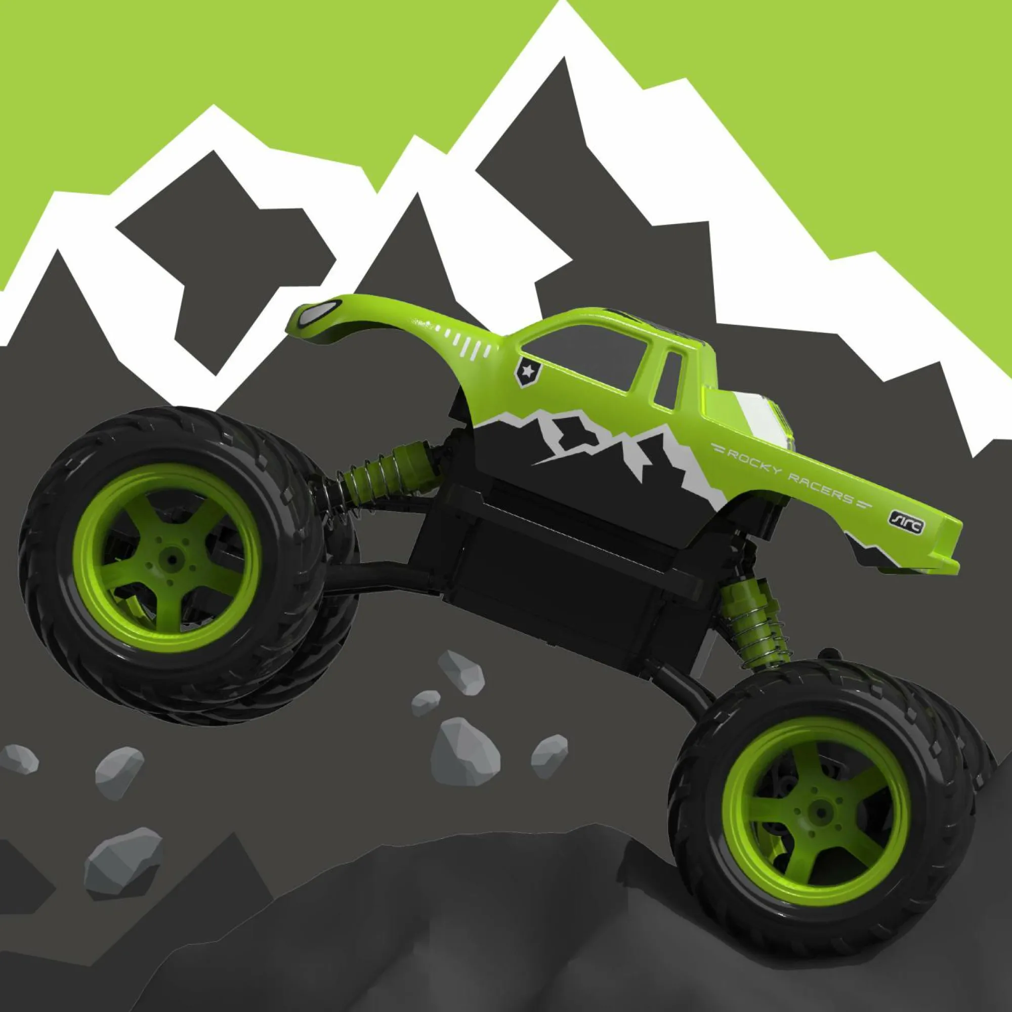 Sharper Image Toy rc monster rockslide mega wheel> Macchinine Telecomandate