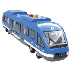 MOTOR & CO. Tram assortito giocattolo motor&co con porte apribili e movimento a frizione – assortito> Camion, Trattori E Ruspe