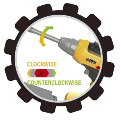 BRIKKOLO Trapano elettrico giocattolo con 4 punte intercambiabili –><noscript><img width=