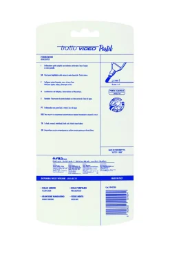 Tratto video – confezione 4 evidenziatori (colori pastello)> Cancelleria E Accessori