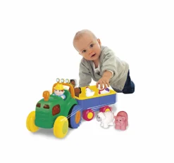BABY SMILE Trattore con animali – farm tractor> Camion, Trattori E Ruspe