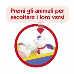 BABY SMILE Trattore con animali – farm tractor> Camion, Trattori E Ruspe