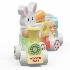 WOOD 'N' PLAY Trenino coniglietto><noscript><img width=