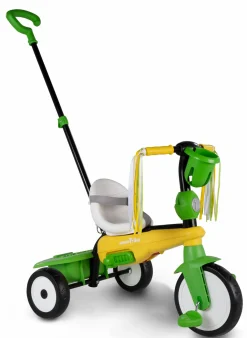 SUN&SPORT Triciclo 3in1 smartrike breeze, ideale da 15 a 36 mesi, sistema di guida touch steering, ammortizzatori brevettati per il massimo comfort – versione dinosauro><noscript><img width=