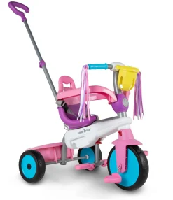 SUN&SPORT Triciclo 3in1 smartrike breeze, ideale da 15 a 36 mesi, sistema di guida touch steering, ammortizzatori brevettati per il massimo comfort – versione unicorno> Tricicli E Balance Bikes