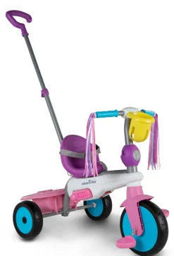 SUN&SPORT Triciclo 3in1 smartrike breeze, ideale da 15 a 36 mesi, sistema di guida touch steering, ammortizzatori brevettati per il massimo comfort – versione unicorno> Tricicli E Balance Bikes