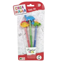 CREAMANIA Tris di matite assortito in diverse fantasie- crea mania><noscript><img width=