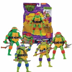 GIOCHI PREZIOSI Turtles – tartarighe ninja deluxe da 15cm – leonardo><noscript><img width=