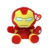 TY – collezione marvel, iron man, tutti i tuoi eroi preferiti in versione floppy, morbido peluche da collezionare- 20 cm> Peluche Tradizionali