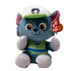 Paw Patrol Ty – collezione , rocky, tutti gli eroi della squadra dei cuccioli in versione floppy, morbido peluche da collezionare- 20 cm – t44019> Peluche Tradizionali