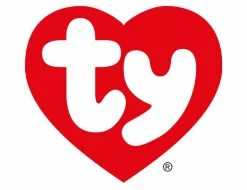 TY – peluche – beanie boos -volpe – atlas – azzurro, bianco e nero – occhioni e orecchie glitter – pelliccia strisce zig-zag – il peluche con gli occhi grandi scintillanti – 28 cm – 36491><noscript><img width=