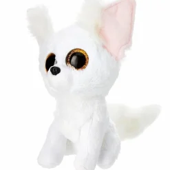 TY – peluche – beanie boos – volpe – phoenix – bianco – occhi dorati grandi e glitter – il pupazzo con gli occhi grandi scintillanti – 15 cm – 36225><noscript><img width=