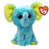 TY beanie boos – trunkles l’elefantino blu con occhi azzurri grandi e glitter, il peluche con gli occhi grandi scintillanti – 15 cm – t37359> Peluche Tradizionali