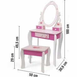 MISS FASHION Vanity table con luci led><noscript><img width=