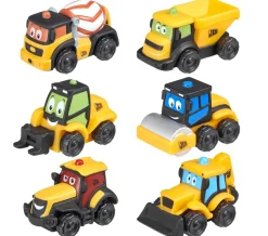 BABY SMILE Veicoli da cantiere jcb in gomma> Macchinine Bambini