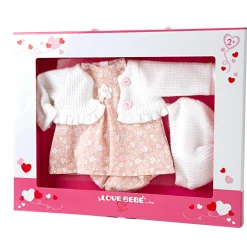 LOVE BEBE' Vestito bambola premium 45 cm  – modello 2> Vestiti Per Bambole E Fashion Dolls