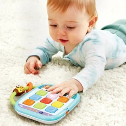 VTECH – baby tablet sensoriale, il primo tablet colorato e luminoso per fare le prime scoperte!><noscript><img width=