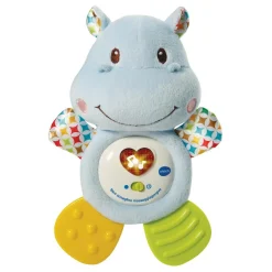 VTECH – ippo, sonaglino massaggia gengive. un sonaglino musicale che allevia il momento della dentizione del bambino!> Trillini E Sonagli
