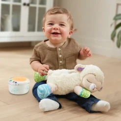 VTECH – luce, ninna nanna parlante 3 in 1, un’adorabile pecorella per illuminare le notti del tuo bambino><noscript><img width=
