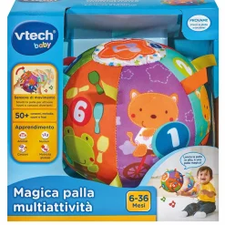 VTECH – magica palla multiattività colorata, interattiva e musicale><noscript><img width=