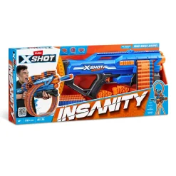 Xshot insanity mad mega barrel (72 freccette) di zuru> Giochi Di Abilità E Sport