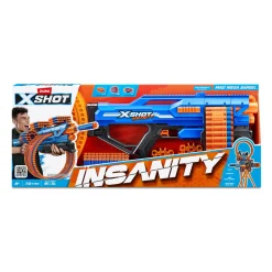 Xshot insanity mad mega barrel (72 freccette) di zuru><noscript><img width=