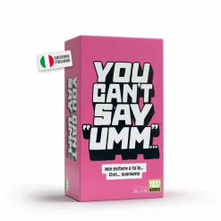 ROCCO GIOCATTOLI You can’t say “umm” – yas! games – l’unico in italiano> Giochi Di Strategia