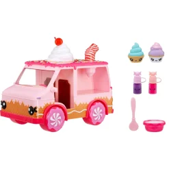 YUMMILAND lipgloss truck – include due esclusivi lucidalbbra – adatto alle bambole piccole> Mini Dolls