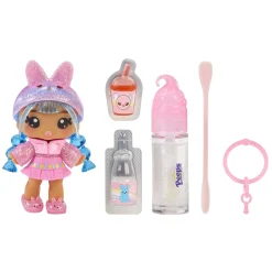 YUMMILAND x peeps – bambola singola assortita profumata con kit di lucidalabbra fai da te – 2 modelli assortiti venduti separatamente> Mini Dolls